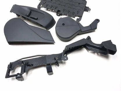 2017 Jaguar Xe Front Right Passenger Seat Trim Cover & Switch 5pcs OEM