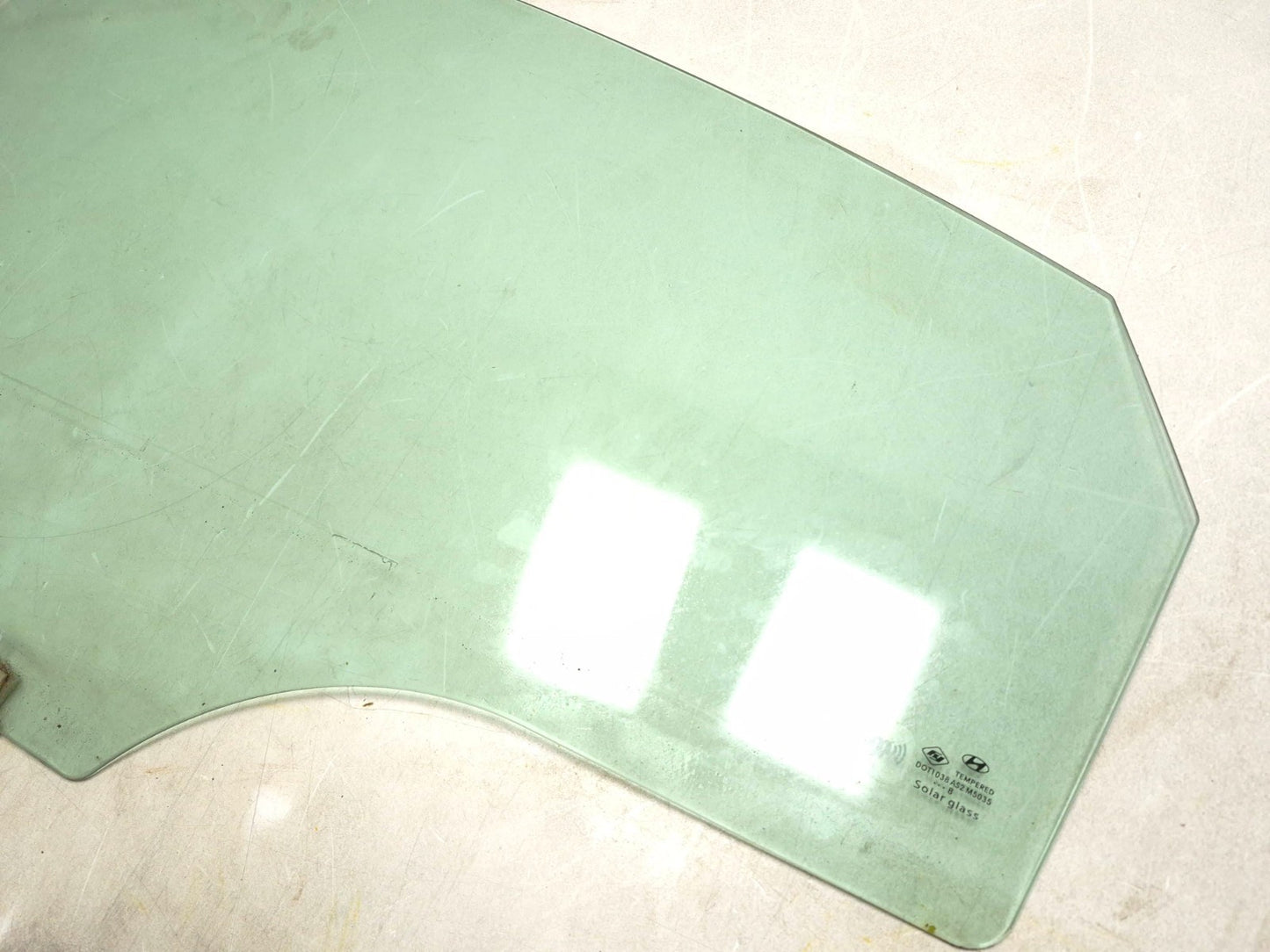 2018 Hyundai Sonata Rear Driver Side Door Window Glass OEM 45k Milise