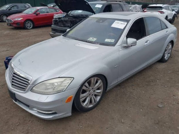 2010 Mercedes S400 Trunk Water Gutter Trim Panel 2pcs OEM