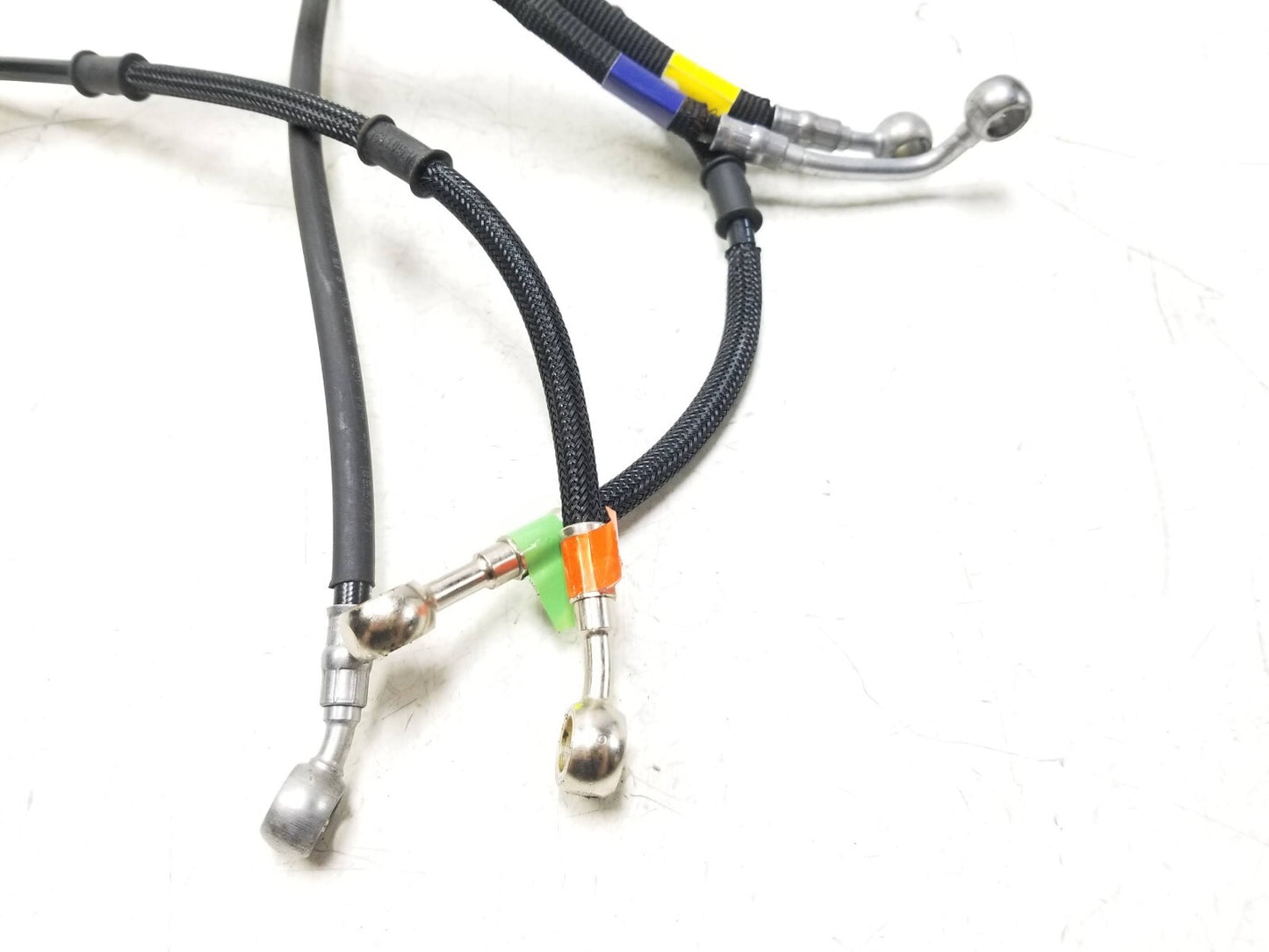 21-24 Ducati Supersport 950 950s ABS Front Rear Brake Line Hose OEM 6k Miles