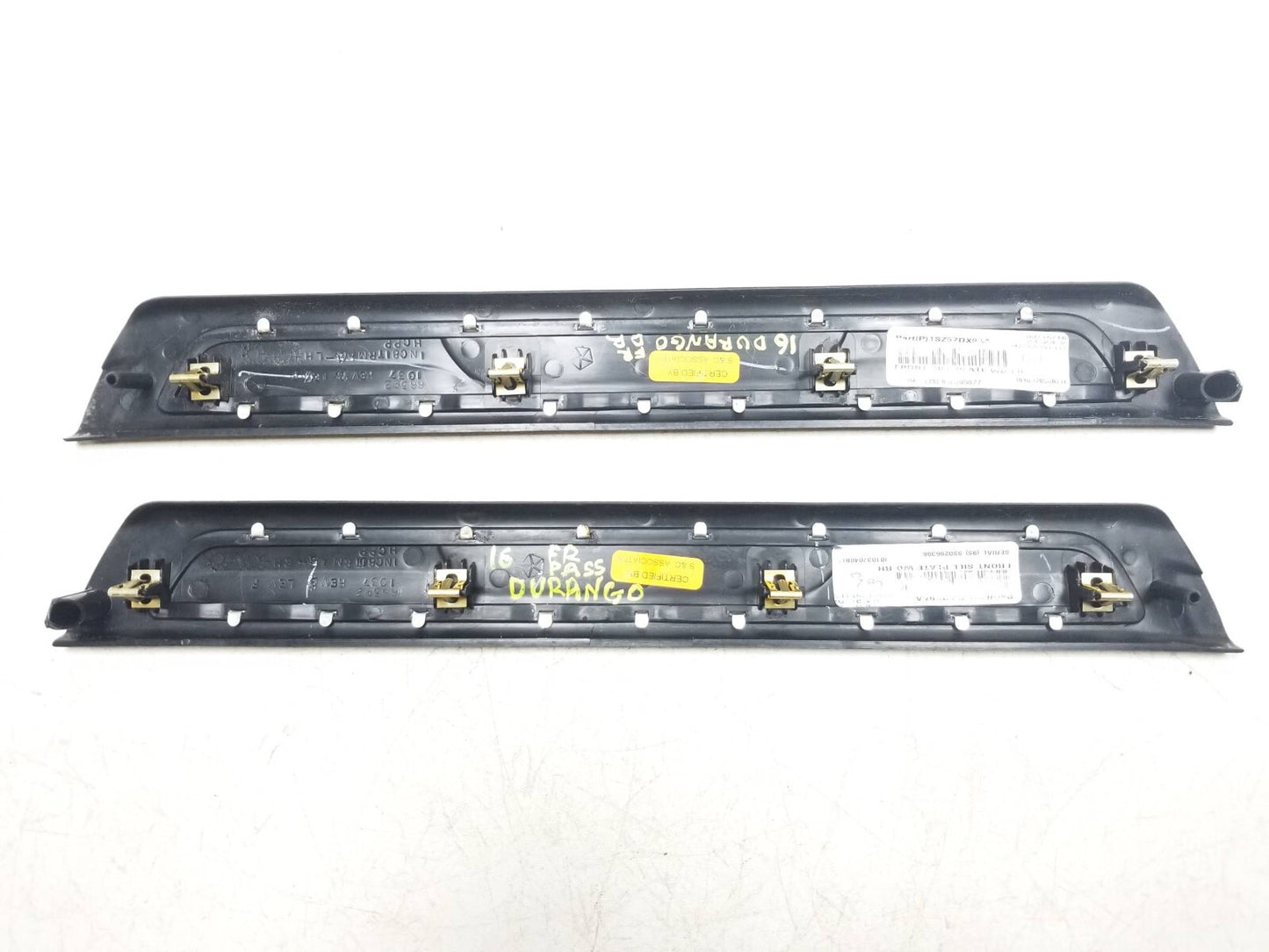 2016 Dodge Durango Door Sill Scuff Plate Cover Trim 4pcs OEM