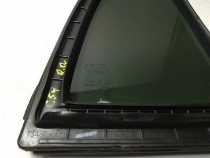 2008 Acura Tl Type-s Rear Door Quarter Window Glass Left Driver Side OEM