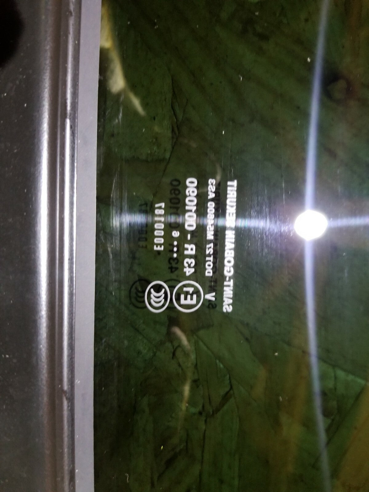 2007 Volvo S40 Sunroof Glass Panel OEM