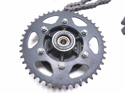 2008 Kawasaki Ninja 250 R Ex250j Rear Sprocket & Drive Chain Set OEM