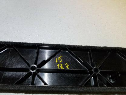 2015 Audi Q7 Trunk Cargo Floor Side Lining Trim Cover Left & Right Pair OEM