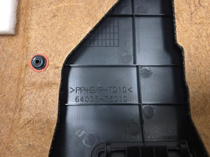 2010 Lexus Hs250h Rear Deck Package Tray Trim OEM