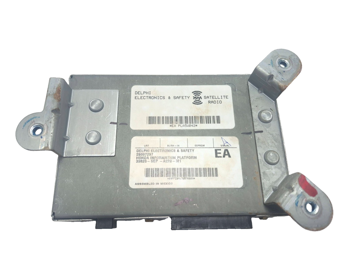 2008 Acura Tl Type-s Xm Satellite Radio Control Module OEM