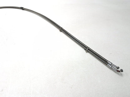 2003 Harley-davidson Fxdl Anniversary Dyna Throttle Cable & Left Grip Pair OEM