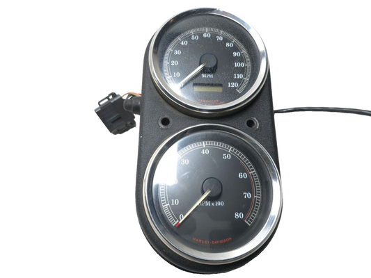 2003 Harley-davidson Fxdl Anniversary Dyna Speedometer Tachometer Gauge Assy OEM