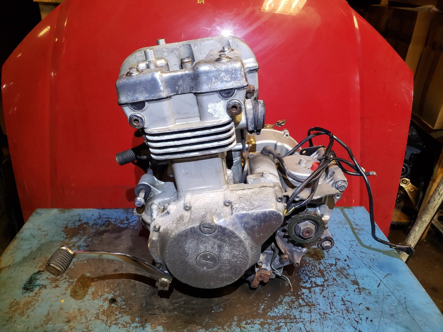 2009 Kawasaki Vulcan 500 En500 Engine Motor OEM