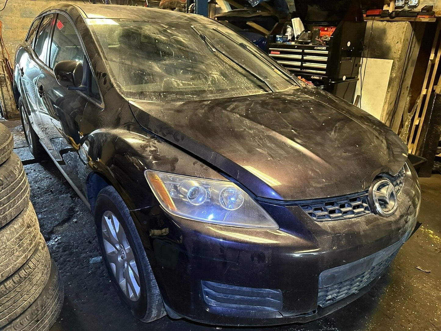 07-12 Mazda Cx-7 Fender Front Driver Left Side OEM (color: 28w)