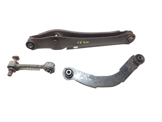 2007-2012 Dodge Caliber Control Arm Rear Driver Side Left 3pcs OEM