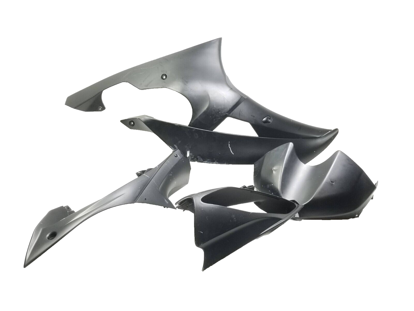 2008 - 2016 2012 Yamaha Yzfr6 R6 Side Fairing 4pcs OEM *has Broken Tab*