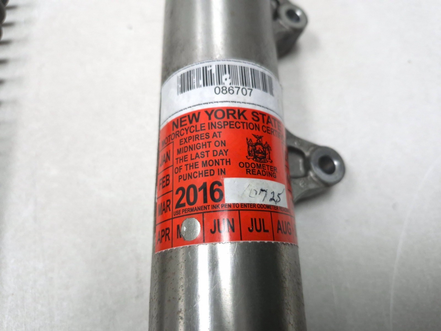 2002 Honda Magna Vf 750 C Front Fork Tube Lower Left & Right Pair OEM