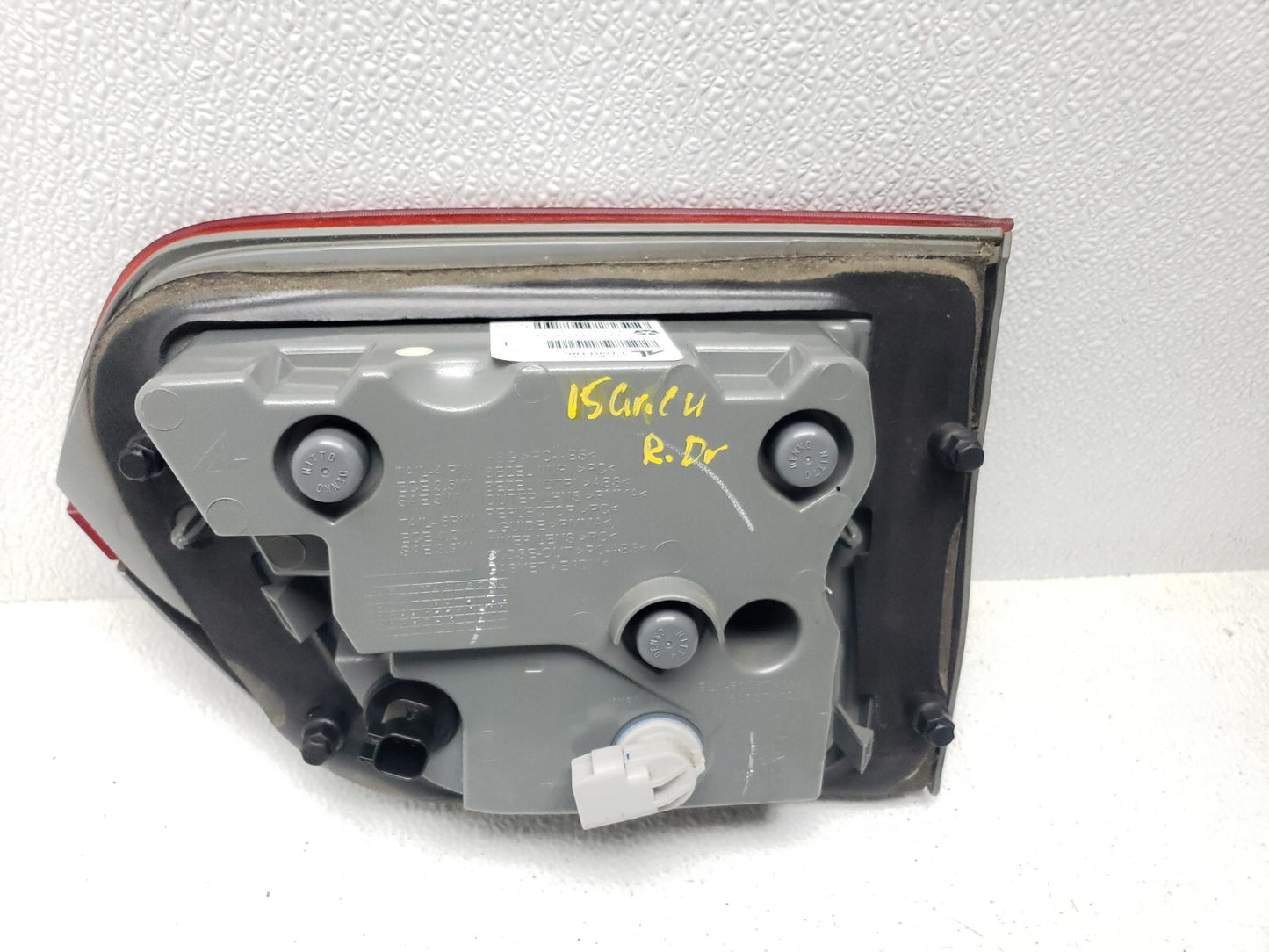 2015 Jeep Grand Cherokee Rear Right Inner Tail Light OEM