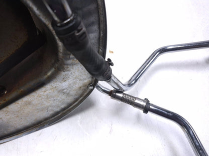 2004 Harley-davidson Softail Flstc Oil Tank W/ Hose Pipe Line OEM