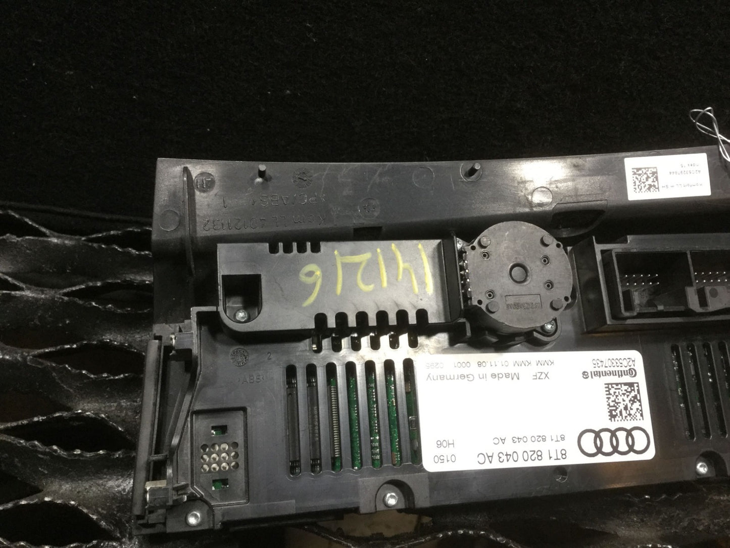 09 10 11 12 Audi A4 A/c Heater Climate Temperature Control Switch OEM #38 56k