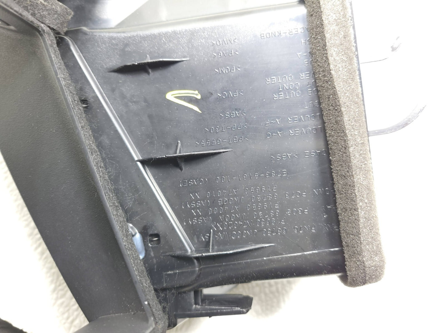 2014 Infiniti Q60 Dash Navigation Screen Trim W/ Navigation Controls OEM
