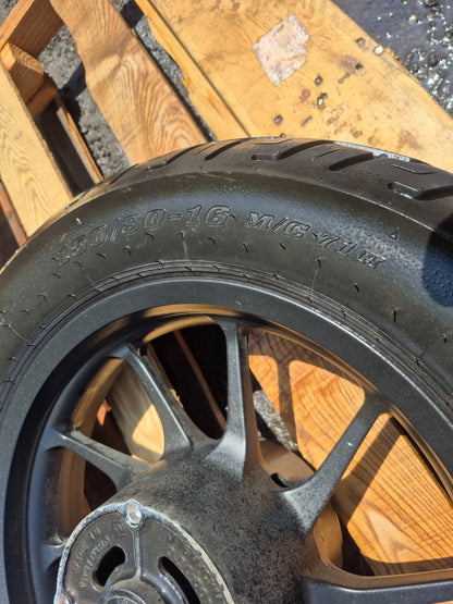 2017 Honda Rebel Cmx300 Wheel Rim W/ Tire Front & Rear *straight* OEM