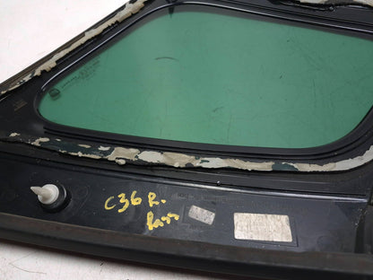 2014 Fiat 500l Door Vent Window Glass Rear Passenger Side Right OEM