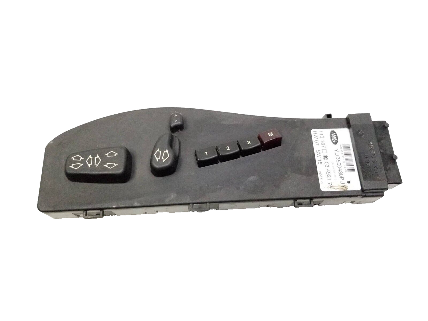 2007 Range Rover Front Seat Control Switch Memory Driver Side Left OEM