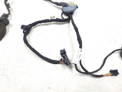 2009 - 2016 Audi A4 S4 Sedan Rear Door Wire Harness Driver Side Left OEM