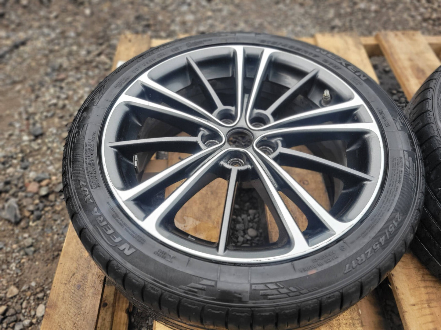 2015 Scion Fr-s Wheel Rim 17x7j & Tire Nexen 215/45zr17 2pcs OEM