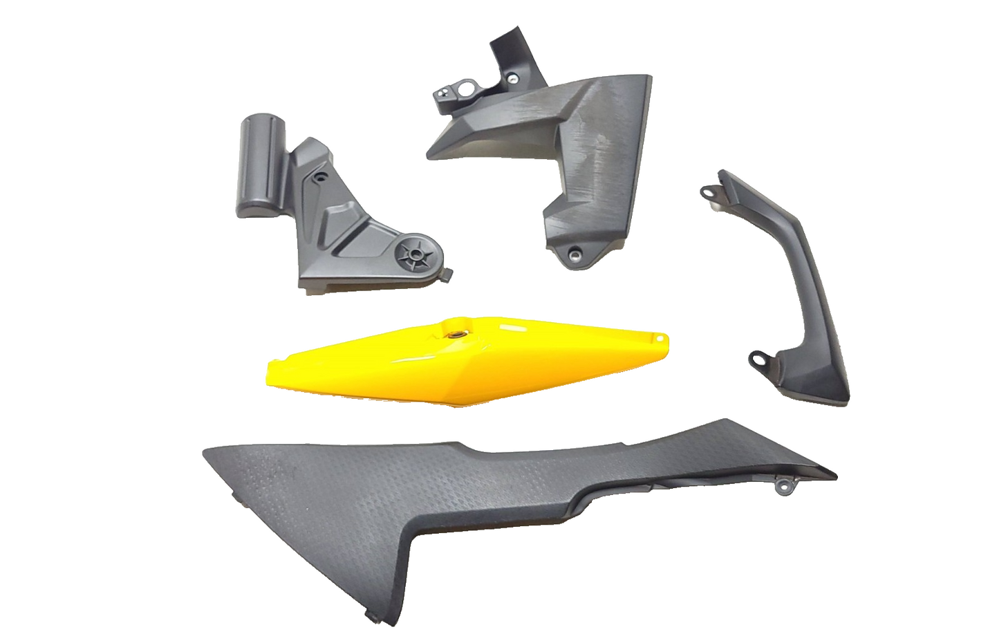 2012 Kawasaki Versys Le650c Right Side Cover Set 5 Pcs OEM