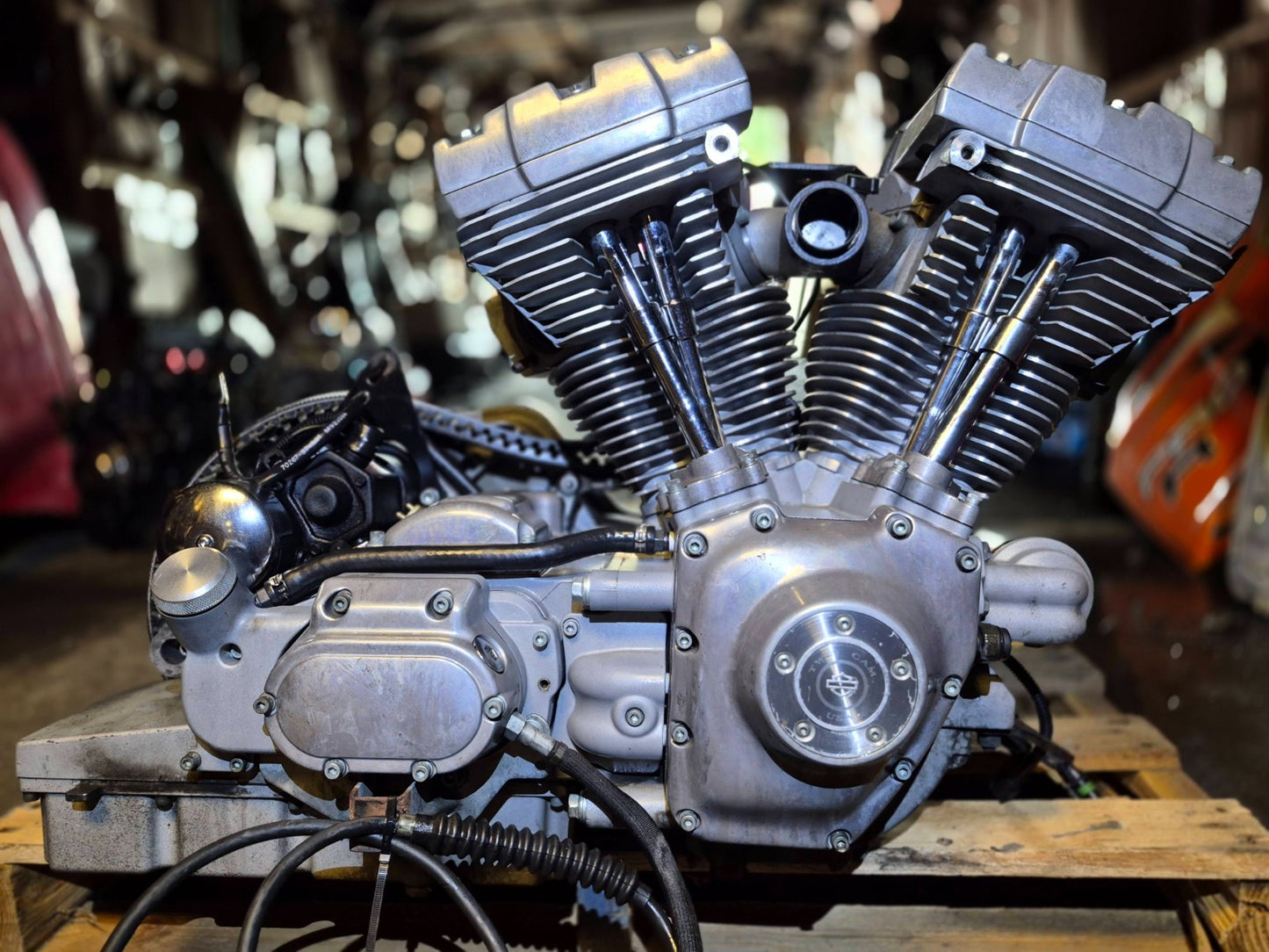 1999-2006 Harley-davidson Touring Flht Carbureted Engine Motor & Transmission