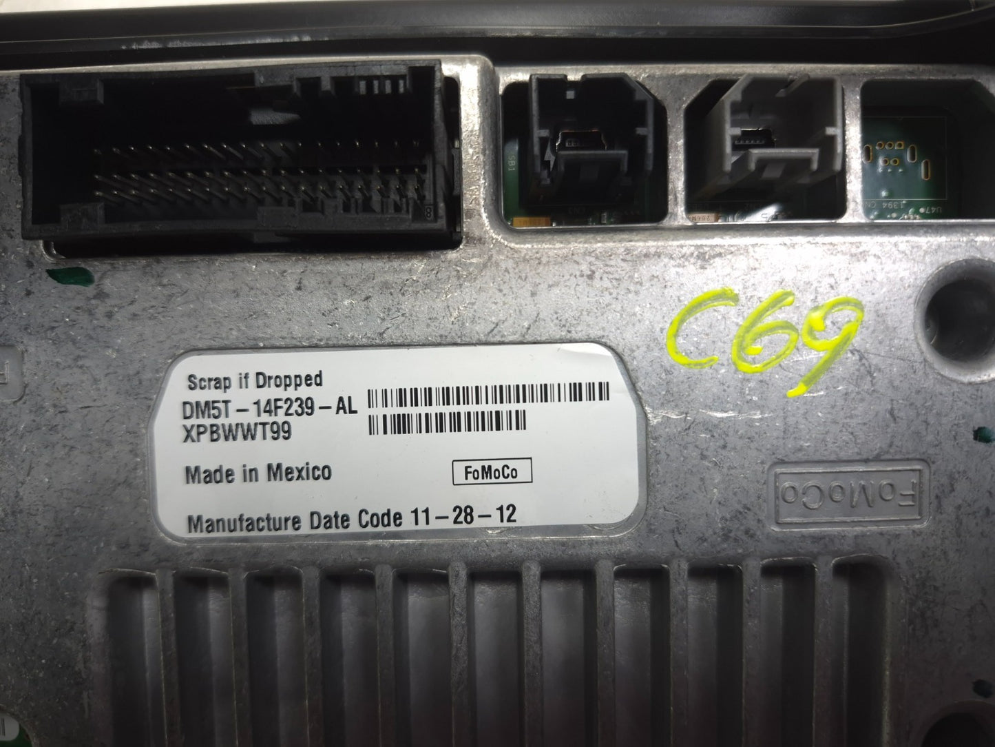 2013 Ford Focus St Sync 2 Ii Apim Receiver Module With Navi Dm5t-14f239-al Oem✅