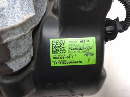 2018 Tesla Model 3 A/c Compressor W/ Mount Bracket Support  1088198-00-l OEM