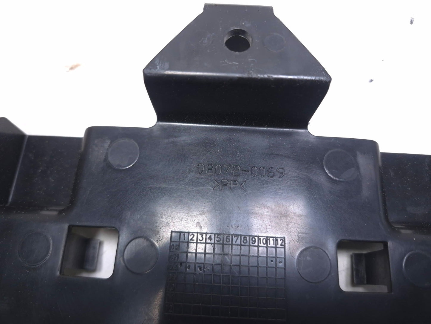 2008 Kawasaki Ninja 250r Ex250j Battery Tray & Cover Pair OEM