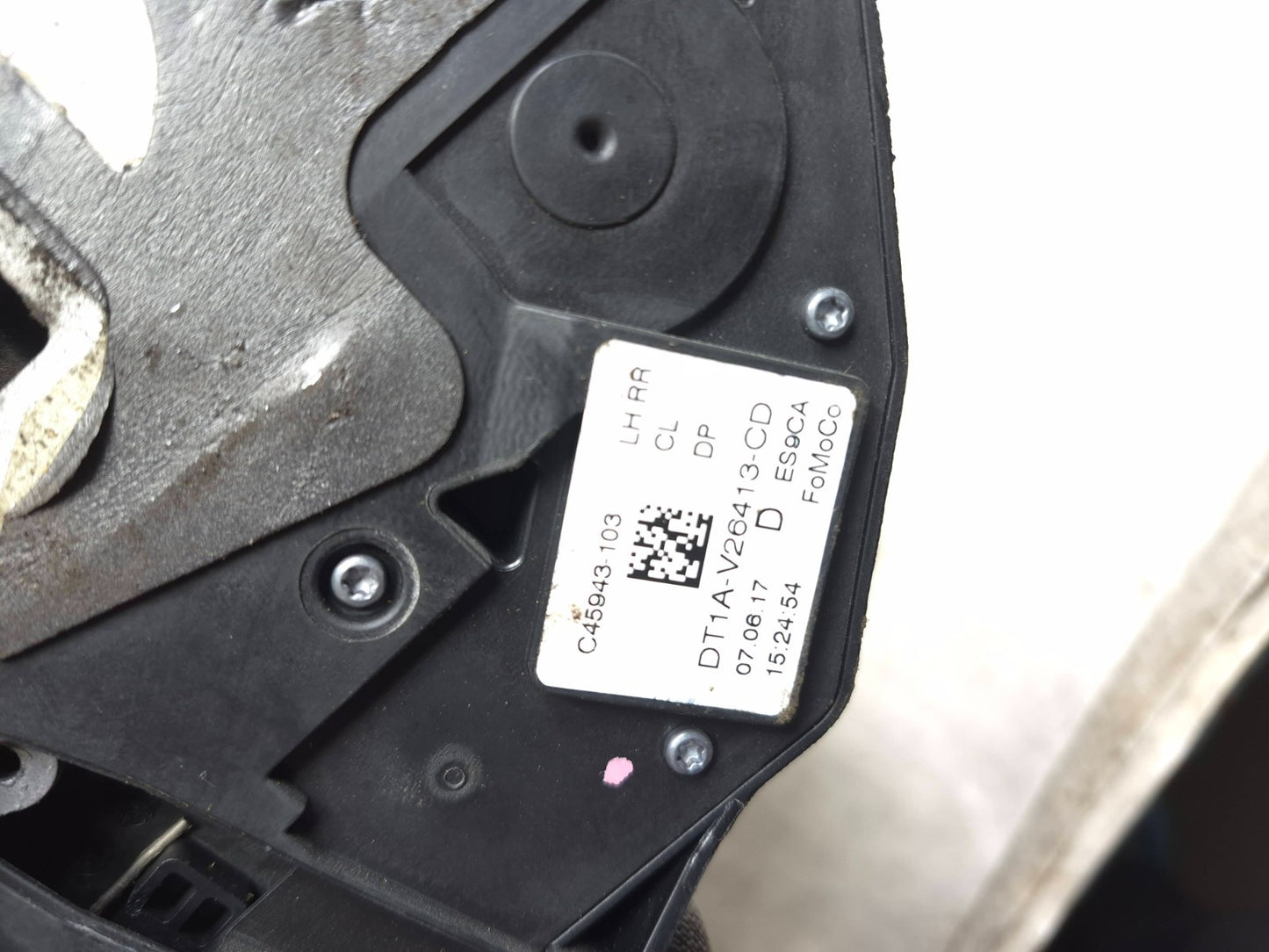 2016 Ford Transit Connect Rear Sliding Door Lock Actuator Driver Side Left OEM