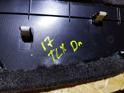 15 16 17 Acura TLX Center Console Left & Right Side Carpet Trim Cover  OEM
