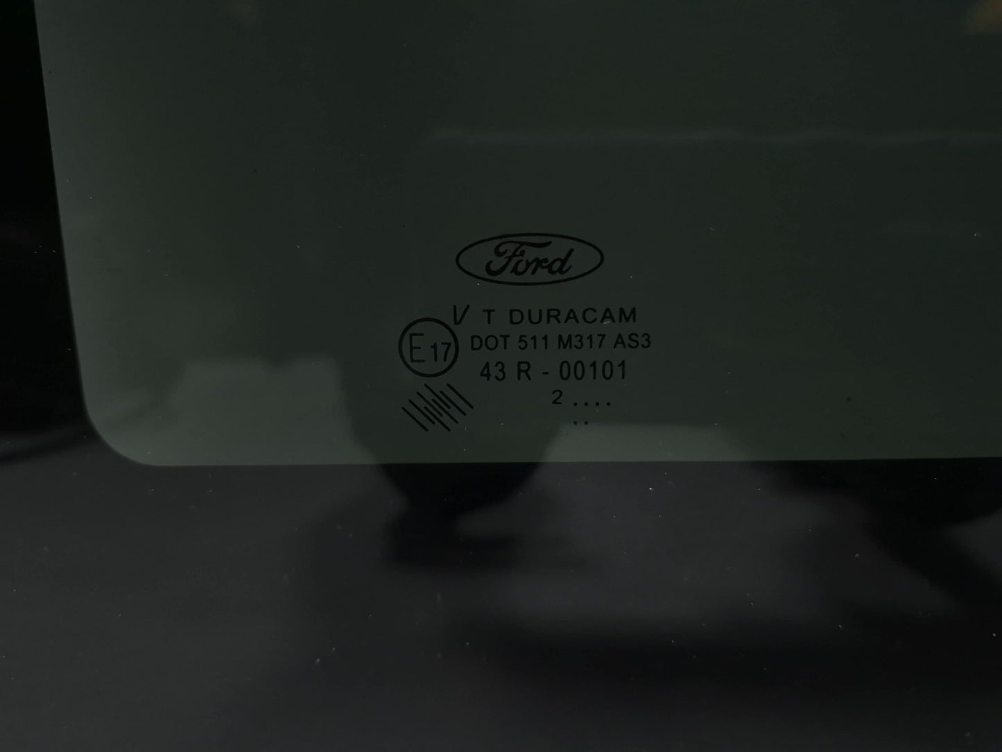 2013 Ford Transit Connect Rear Back Door Window Glass Passenger Side Right OEM
