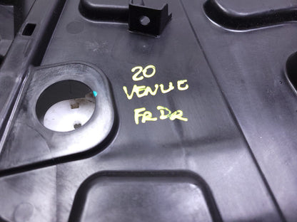 2020 Hyundai Venue Front Driver Door Window Regulator Panel W/ Motor OEM