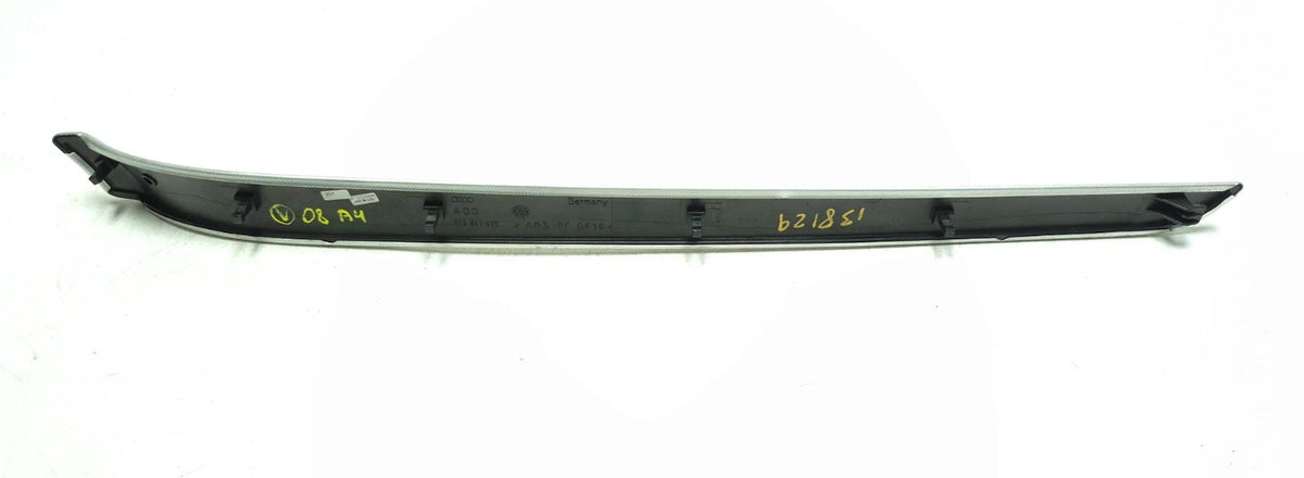 2008 Audi A4 Sedan Front Interior Door Panel Trim Strip Driver Side Left OEM