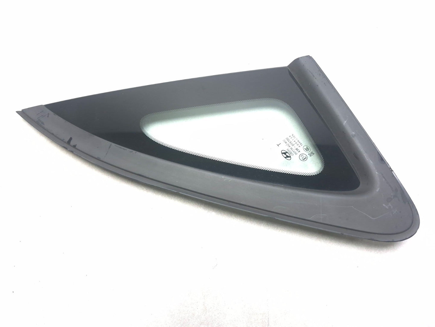 2019 Hyundai Kona Rear Quarter  Window Glass Right Passenger Side OEM