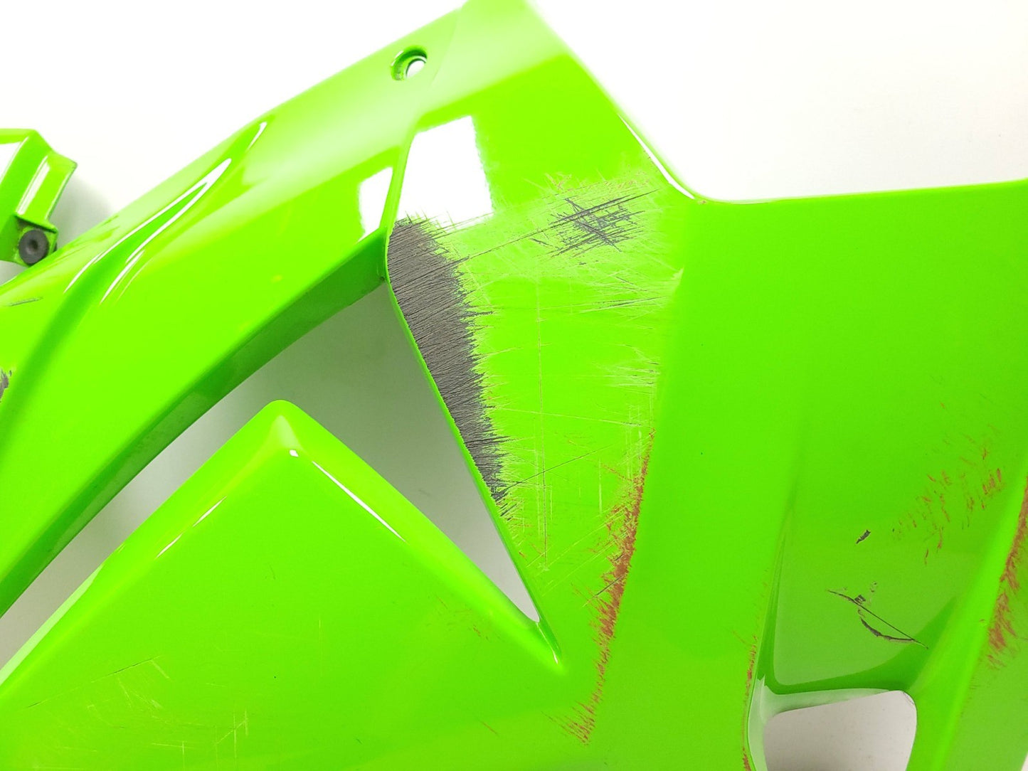 2008 Kawasaki Ninja 250 R Ex250j Left Fairing Side Cover & Tail Fairing OEM