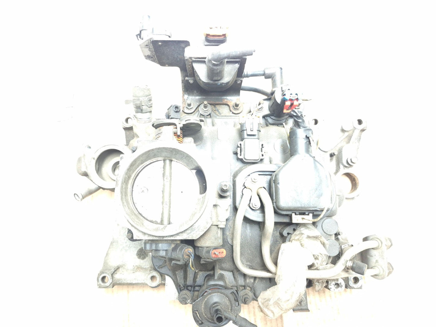 Yale Forklift V6 4.3l Engine Intake Manifold W/ Throttle Body Assy OEM