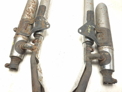 1997 Honda Magna Vf750c Muffler Pair OEM