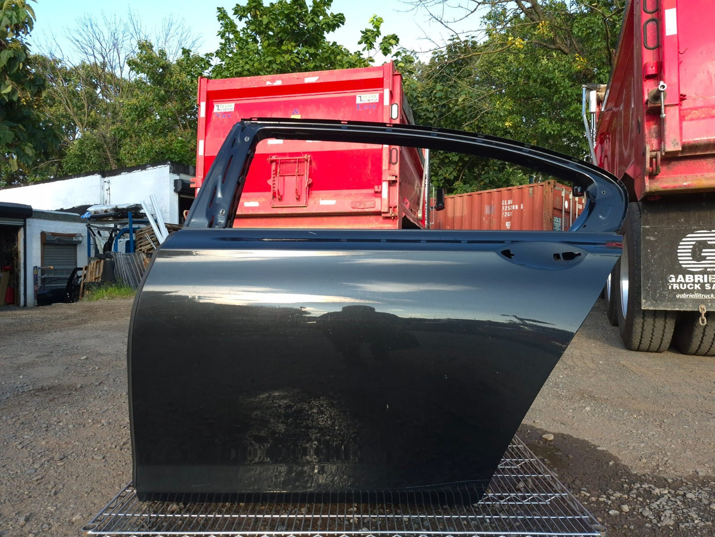 2011 BMW 750li Rear Door Shell Left Driver Side Local Pickup Only OEM