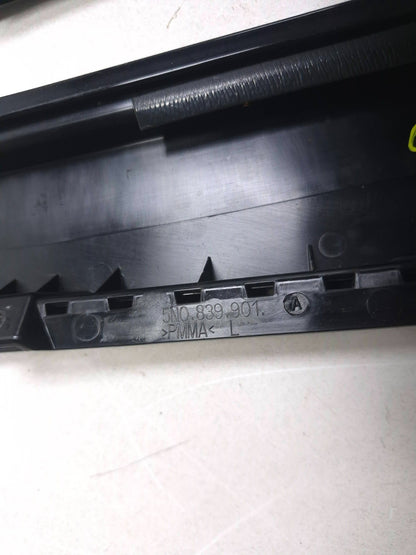 2011 Volkswagen Tiguan Door B Pillar Applique Molding Trim 3pcs OEM