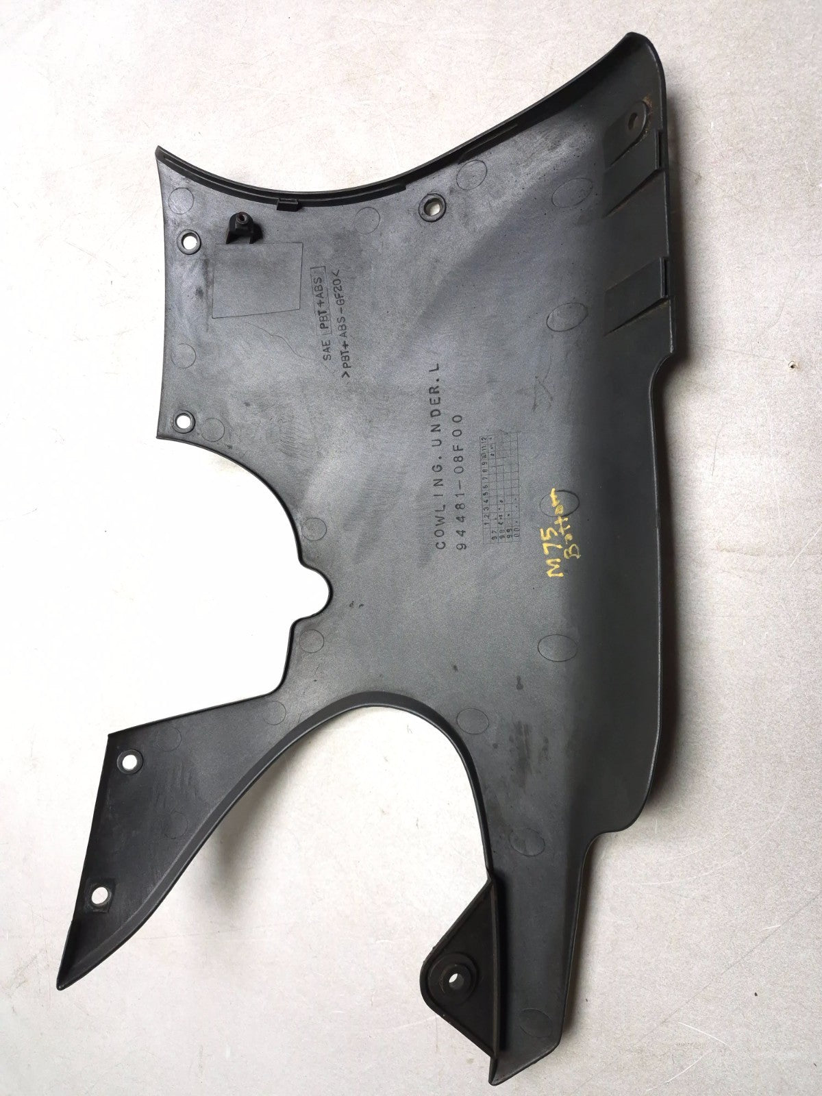 2001 Suzuki Gsx 750f Katana Right & Left Lower Belly Fairing Cover Pair OEM