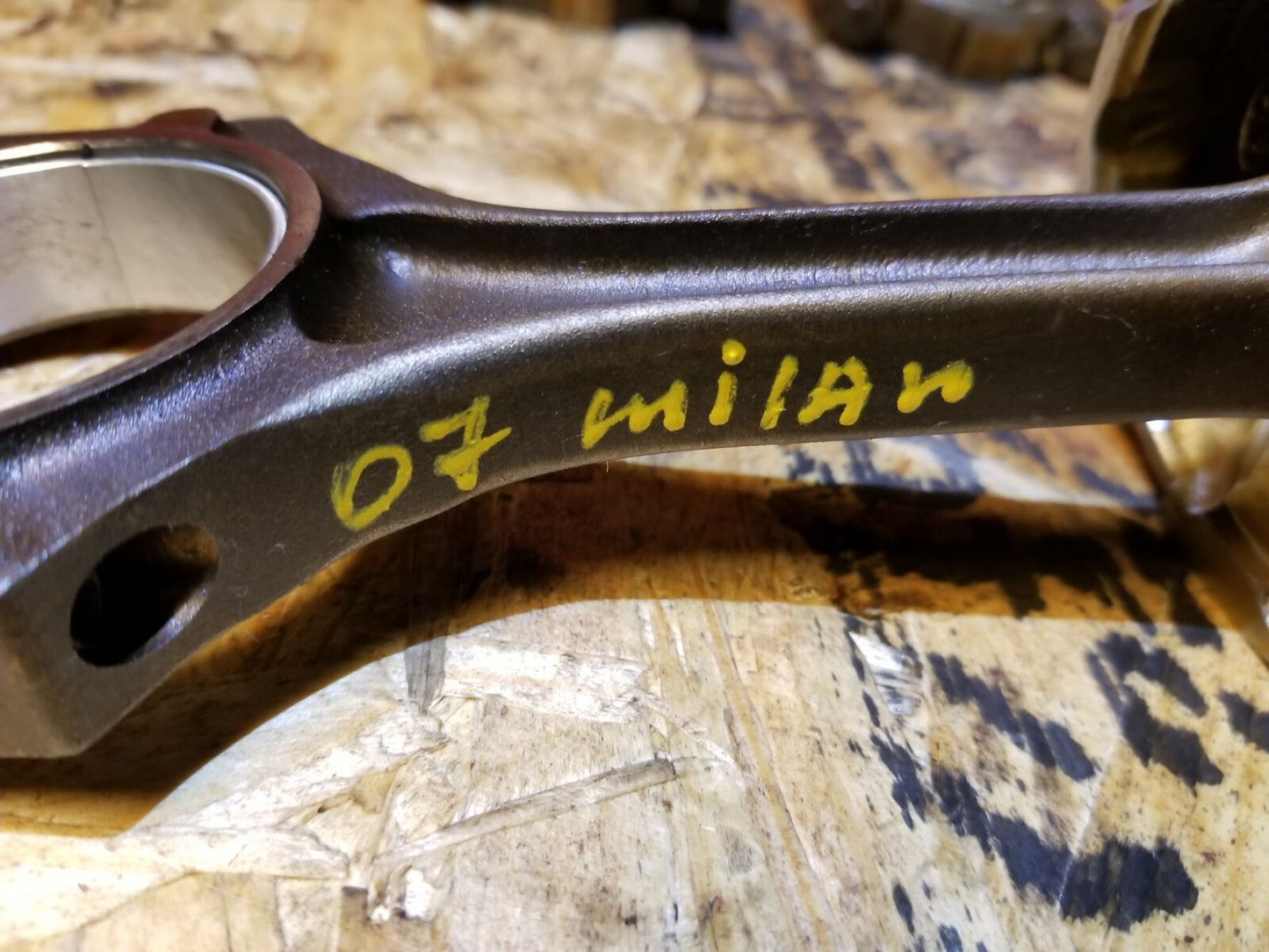 2007 Mercury Milan 3.0l Piston W/ Connecting Rod 6pcs OEM
