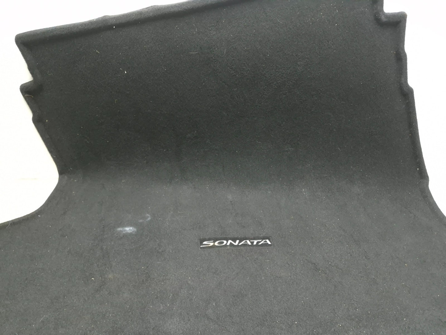 2012 Hyundai Sonata Trunk Floor Mat & Cargo Floor Carpet Liner Tray Mat Pair OEM