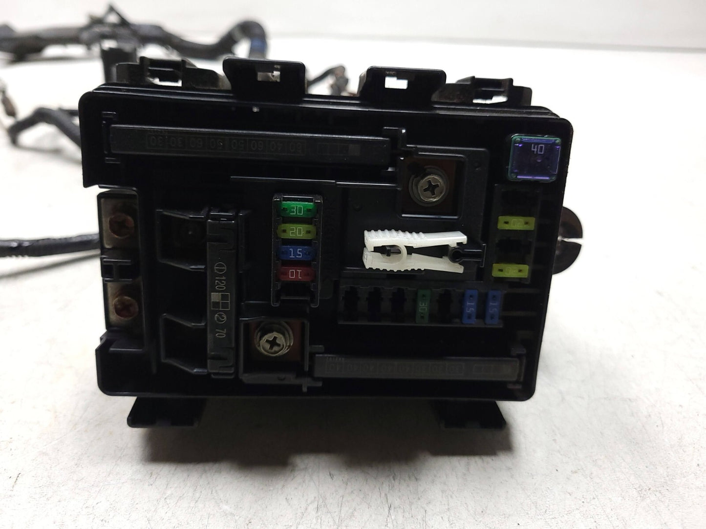 2008 Acura Mdx Engine Bay Wire Harness & Fuse Box Driver Side Left OEM