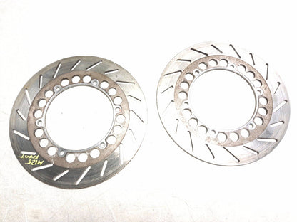 1993 Yamaha Virago Xv750 Front Left & Right Brake Disc Pair OEM