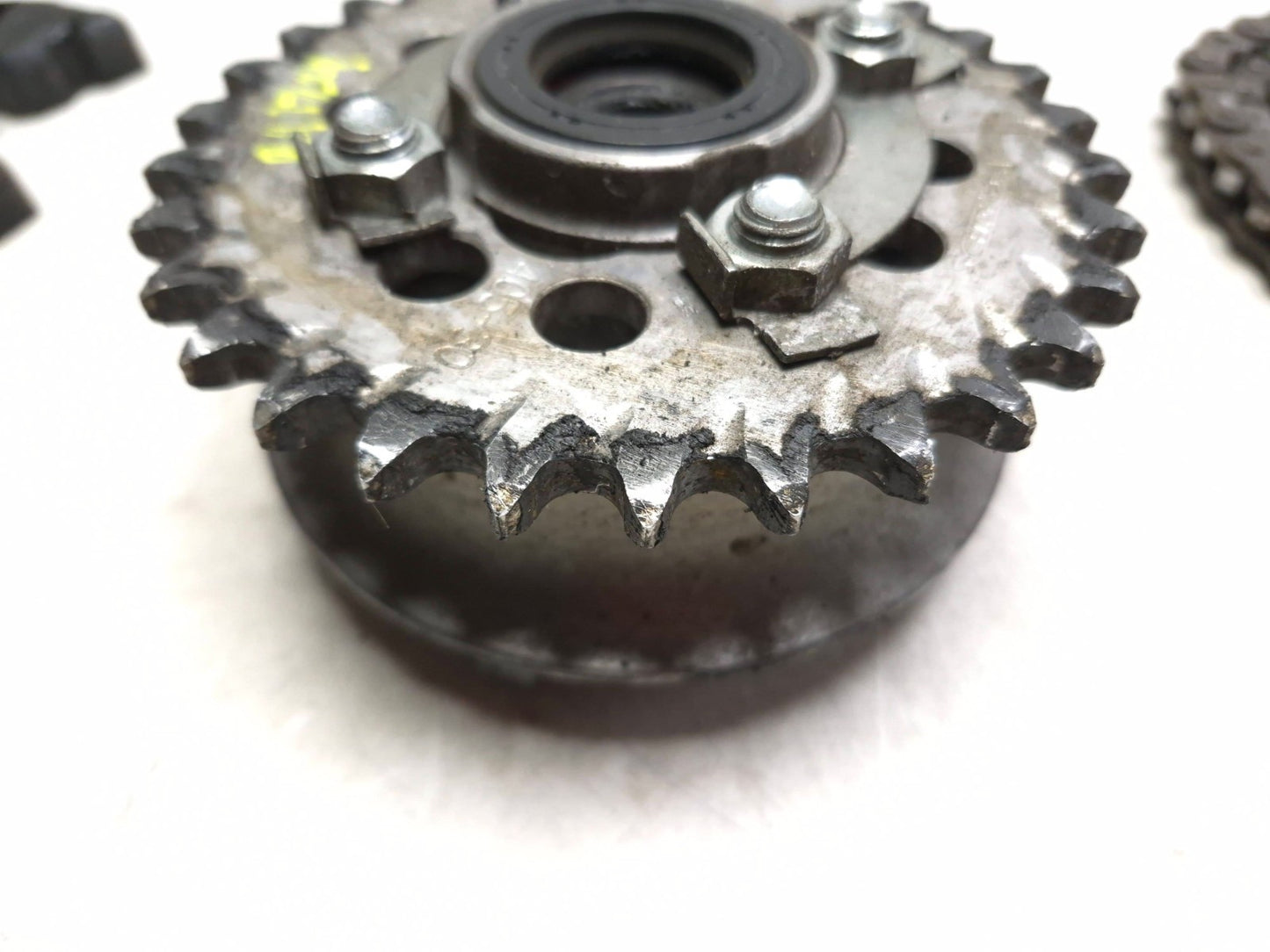 2021 Kawasaki Z125 Pro Br125j Rear Hub W/ Sprocket Assy & Drive Chain OEM