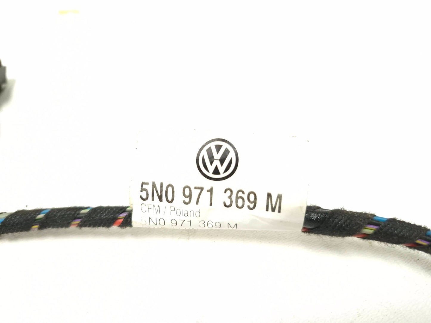 2011 Volkswagen Tiguan Seat Back Wiring Harness Front Driver Side Left OEM